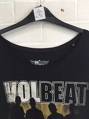 Buy VolBeat Black Short Sleeve Crew Neck Pure Cotton T-Shirt Size Small #CE • 6.64£