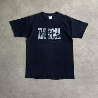 Buy Vintage The Rock Alcatraz Island Film Promo T Shirt Black Men's Medium Fruit • 20£