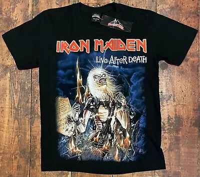 Buy Rock@Tees Iron Maiden Live After Death Double Sided T-shirt M (ts0340) (New) • 19.99£