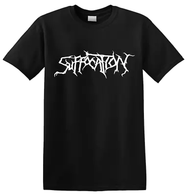 Buy SUFFOCATION - 'White Logo' T-Shirt • 23.24£