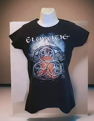 Buy ELUVEITIE - Triskele T-shirt - Womens Large, Mens Small - Celtic Folk Metal Emo • 26.11£