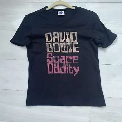Buy Women’s Bowie T Shirt. Size 8/10. Black. Used. Collectors Item Or Festival • 3£