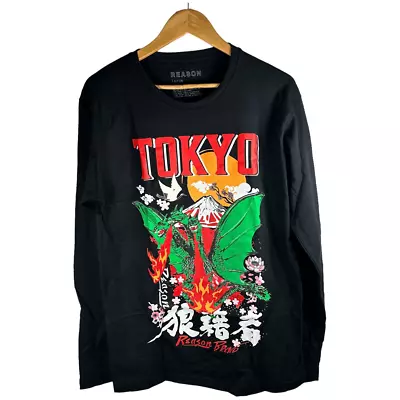 Buy NWT Tokyo Three Headed Hydra Long Sleeve T-shirt Men’s L | Streetwear Urban Hip • 17.74£