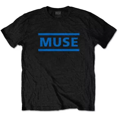 Buy Muse Dark Blue Logo Official Tee T-Shirt Mens Unisex • 14.99£