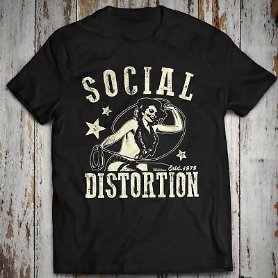 Buy Cotton S-5XL T-Shirt Social Distortion Rock Live Tour Tee Mike Ness • 17.69£