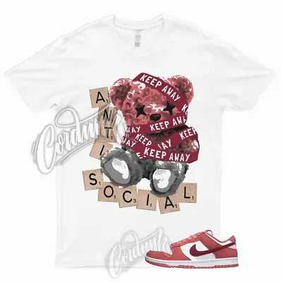 Buy ANTI Shirt For Dunk Valentines Day Low WMNS Team Red Adobe Air Dragon Force 1 • 17.64£