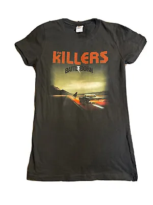 Buy THE KILLERS BATTLEBORN CONCERT TOUR TEE T SHIRT Womens L Brandon Flowers • 18.67£