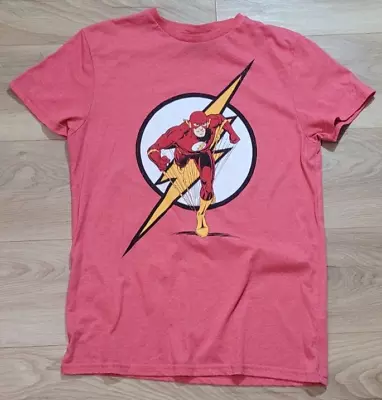 Buy Men's The Flash T-shirt, Cedarwood State, Red, DC Comics, Justice League, Size M • 7.99£
