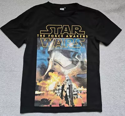Buy Star Wars Mens T-shirt The Force Awakens Small • 8.90£