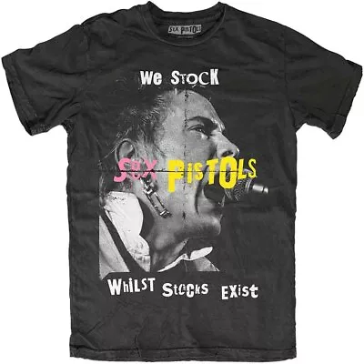Buy The Sex Pistols T Shirt We Stock Band Logo Official Mens Black M • 16.56£