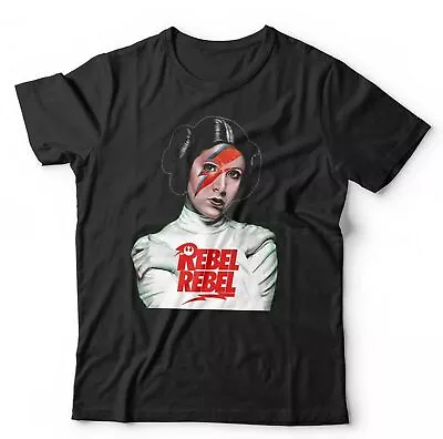 Buy Leia Rebel Rebel Tshirt Unisex & Kids - Bowie, Parody, Funny • 14.99£