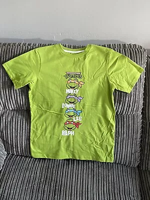 Buy Boys George Age 7-8 Years Ninja Turtles Summer T-shirt. • 3.50£