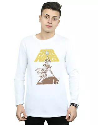 Buy Star Wars Men's Vintage Rebels Long Sleeved T-Shirt • 17.98£