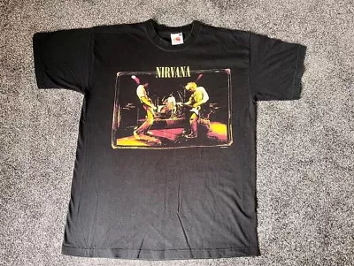 Buy Rare Vintage 1996 Nirvana T Shirt “From The Muddy Banks Of Wishkah” • 84.99£