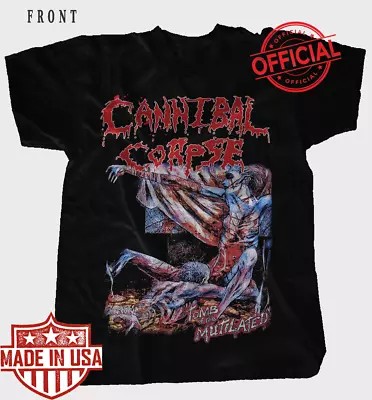 Buy CANNIBAL CORPSE Tomb Of The Mutilated T-Shirt Cotton Black Men S To 5XL TE9274 • 7.45£