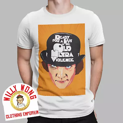 Buy Clockwork Orange T-Shirt Ultra Violence Tee Retro Movie Classic Japan London UK • 6.99£