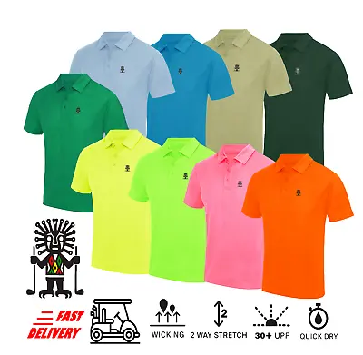 Buy Golf God Clothing Polo Shirt Neoteric Tour Top Golf T-Shirt Jersey Sizes S-3XL • 15.99£