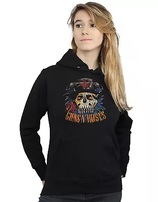 Buy Guns N Roses Women's Vintage Skull Hoodie • 34.98£