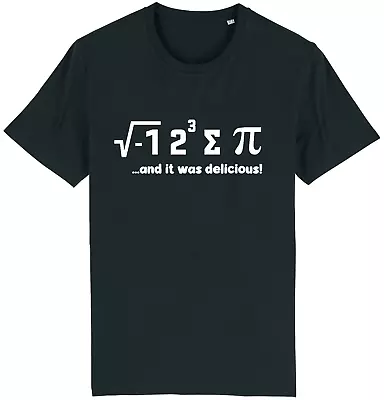 Buy I Ate Some Pi Funny T Shirt Novelty T-Shirt Maths 8 Sum Pie Maths Geek Science • 10.95£