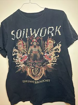 Buy Soilwork Swedish Melodic Death Metal Band The Panic Broadcast T-Shirt S • 12.13£