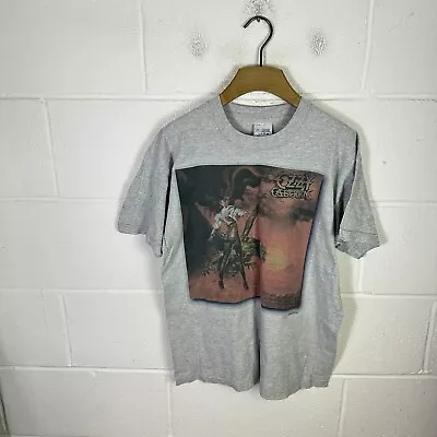 Buy Vintage Ozzy Osbourne Shirt Mens Medium Grey 1999 The Ultimate Sin Rock Metal • 83.95£