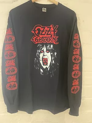 Buy Ozzy Osbourne Black Sabbath Long Sleeve T-shirt UnWorn Size M Screen Printed • 7£