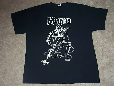 Buy MISFITS Legacy Of Brutality Glenn T-SHIRT L Samhain Danzig Black Flag Necros KBD • 18.64£
