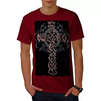 Buy Wellcoda Medieval Tomb Stone Grave Mens T-shirt • 18.99£