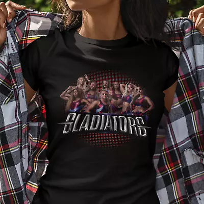 Buy New Gladiator Womens Group T-Shirt - TV Show Are You Ready? Battle Games Gift • 8.99£