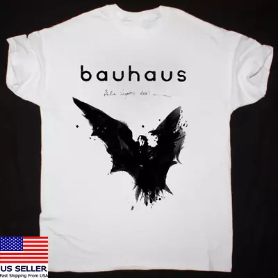 Buy Bauhaus Band Bela Lugosi's Dead White T Shirt Full Size S-5XL FH03 • 24.82£
