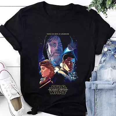 Buy Star Wars The Force Awakens T-Shirt, Star Wars Shirt Fan Gift, Star Wars Lover S • 21.45£