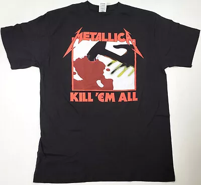Buy METALLICA T-shirt Kill Em All Heavy Metal Tee Men's Black New • 15.83£