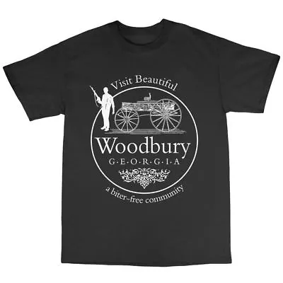 Buy Woodbury Georgia Walking Dead Inspired T-Shirt 100% Cotton Rick Grimes Zombie • 15.97£
