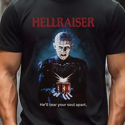 Buy HELLRAISER T Shirt Tshirt T-shirt Vintage Aesthetic 80s Tee Movie Shirt Horror • 15.85£