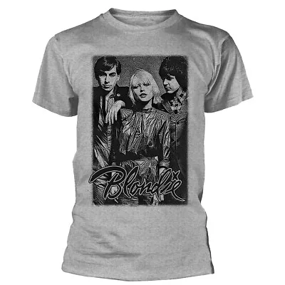 Buy Blondie Band Promo Grey T-Shirt NEW OFFICIAL • 15.49£