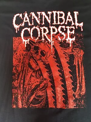 Buy Cannibal Corpse Tour T Shirt Xxl Death Metal Grind Napalm Death  • 17£