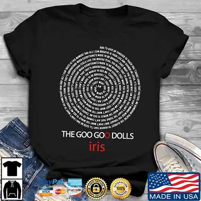Buy The Goo Goo Dolls Iris Music  BLACk MEn SHIRT S-234XL GIft Fans • 16.84£