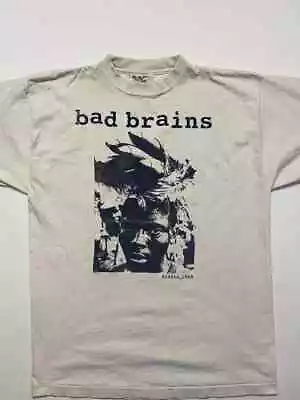 Buy Reprint 1986 Bad Brains Band 90s Retro Style Sand T Shirt Unisex Tee NH11484 • 19.47£