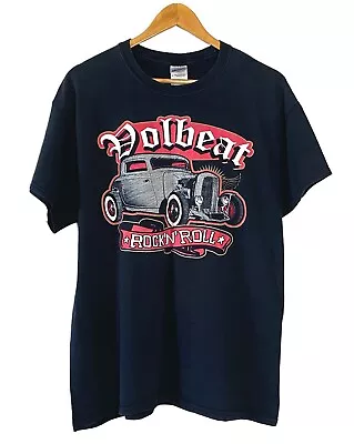 Buy Volbeat T-shirt Vintage Band Tee Black Punk Rock Metal • 30£