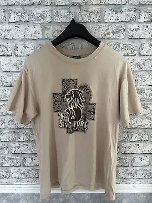 Buy Guardian Angel T-shirt Singapore Lion City Travel Tee Size Large • 0.99£