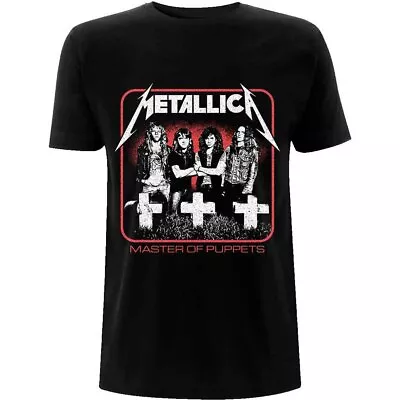 Buy Metallica Unisex T-Shirt: Vintage Master Of Puppets Photo (Small) • 17.49£