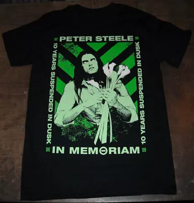 Buy Type O Negative PETER STEELE In Memoriam Short Sleeve Black Unisex T-shirt  B228 • 15.07£