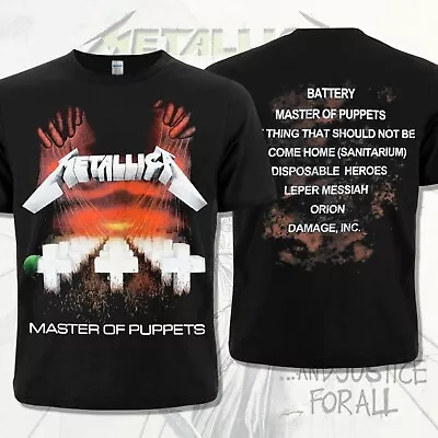 Buy Metallica T-Shirt, Master Of Puppets (1986). Thrash Metal. • 18.66£