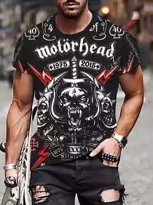 Buy Motörhead Band T Shirt Size LRG Lightweight Black 4O Years Ace Of Spades • 16.75£
