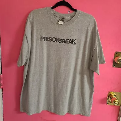 Buy Vintage Y2k Prison Break TV Show Promo Television Fox River Penitentiary XXL VtG • 27.18£