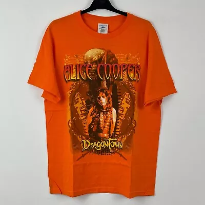 Buy Alice Cooper Halloween Dragontown Tour Rare Band T-Shirt L • 10£