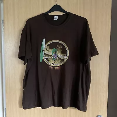 Buy Legend Of Zelda Lord Of The Rings Tee Shirt Men’s Short Sleeve 2XL XXL • 2£