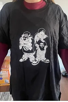 Buy Converge Band Shirt Gorilla Biscuits Ban Tshirt Looney Tunes Space Jam, Xl • 8.40£
