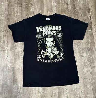 Buy Venomous Pinks Men’s Black Band T-shirt Size Medium￼ • 23.30£