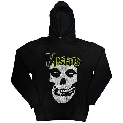 Buy Misfits 'Vintage Classic Fiend' Black Pullover Hoodie - NEW OFFICIAL • 29.99£